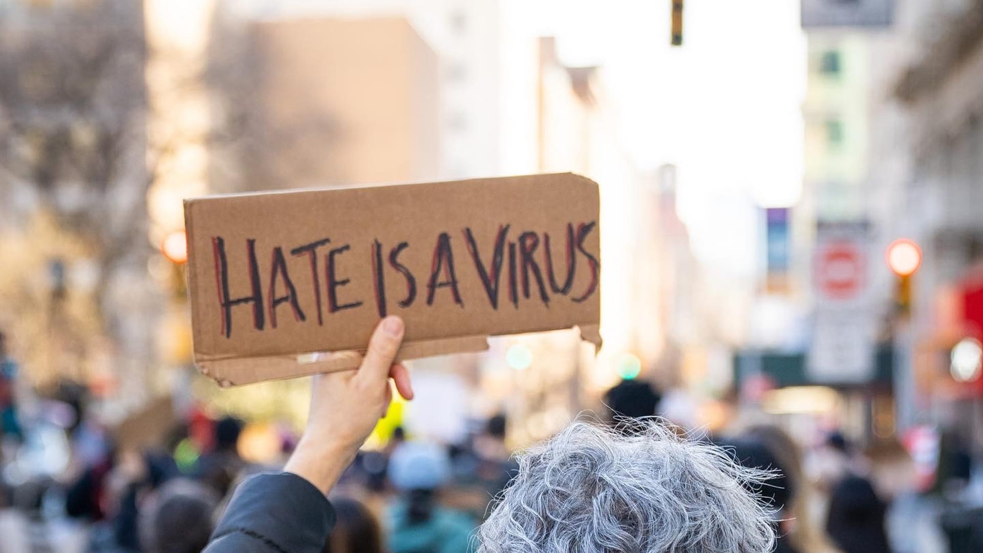 Hate is a virus
