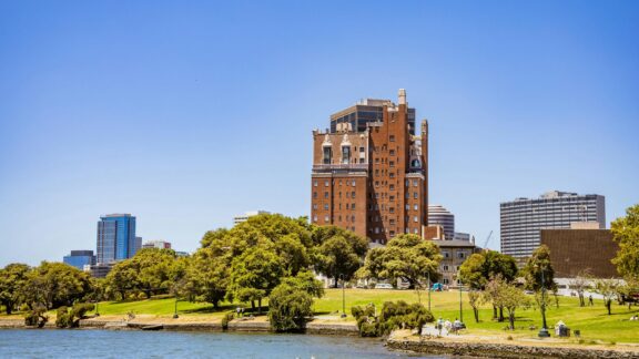 Example post with featured image